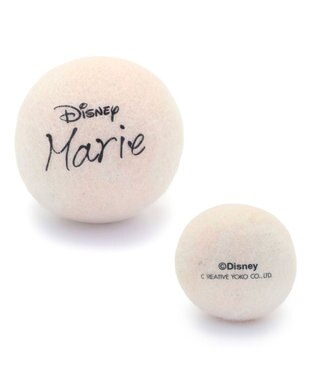 PET PARADISE ディズニー マリー ドット 羊毛ボール ライトピンク