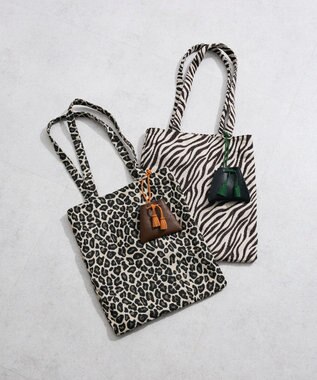 Green Parks ポーチ付ジャガードＡ４トートバッグ Green