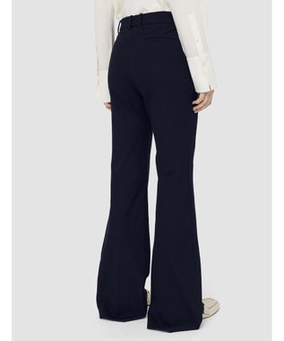JOSEPH 【FOUNDATIONS】ギャバジンストレッチ　フィットフレアートラウザーズ Navy