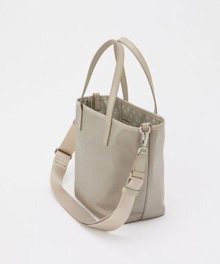 russet リバーシブル2wayトートバッグ(CE-1667) SandGreen