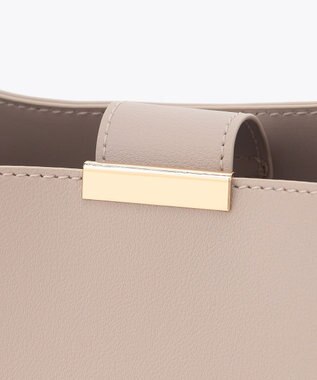 組曲 ノットデザイン トートバッグ ライトグレー系