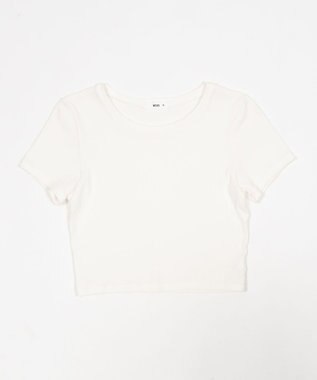 WEGO コンパクトリブT ホワイト