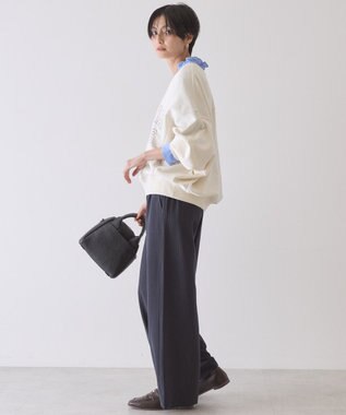 AMERICAN HOLIC カレッジロゴドルマンスウェット Ivory