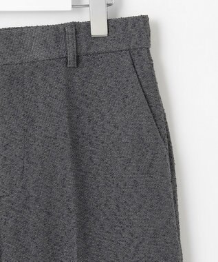 自由区 ブライトリングツイードクロップド パンツ スレート