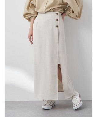 earth music&ecology ＳＥＴ２点　２ＷＡＹスカパン Beige