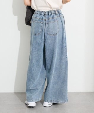 CRAFT STANDARD BOUTIQUE デニムタックパンツ Light Indigo