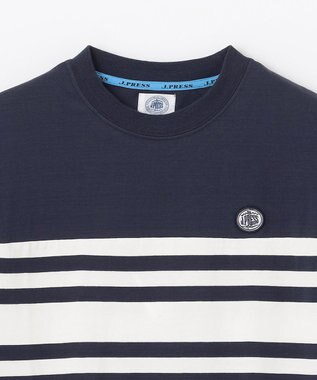 J.PRESS KIDS 【140-170cm】 ボーダービックシルエットＴシャツ ネイビー