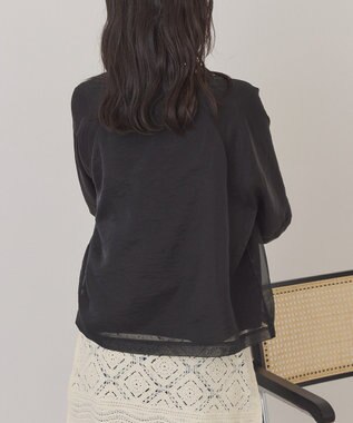 AMERICAN HOLIC シアーレイヤードプルオーバー Charcoal Gray