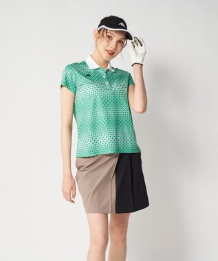 FILA GOLF／marie claire 【Kappa】半袖ポロシャツ グリーン