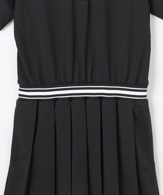 PW CIRCULUS 【WOMEN】ポロシャツワンピース ゴルフウェア レディース ブラック系