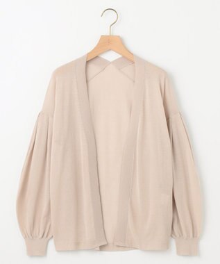 組曲 L シアーニットドルマンカーディガン ベージュ系