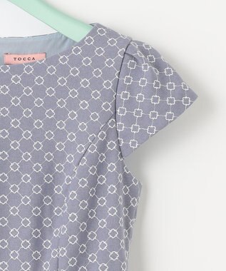 TOCCA 【洗える！】APILA ドレス ブルー系7