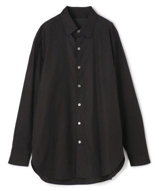 JOSEPH HOMME 【HIGH GRADE LINE】コットンポプリン  レギュラーカラーシャツ ブラック系