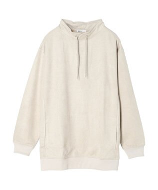 CRAFT STANDARD BOUTIQUE フェイクスエードスタンドプルオーバー Ivory