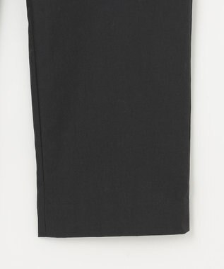 J.PRESS LADIES L 【洗える・撥水】中空タスランチノ テーパード パンツ ブラック系