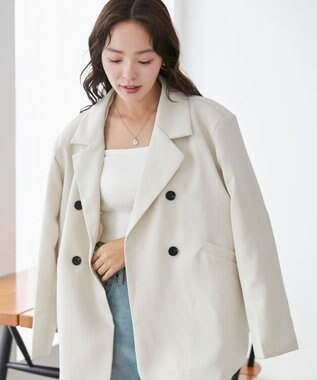 WEGO 【カップ付きインナー/SMサイズ展開】なちゅ盛れカップインショートキャミ オフホワイト