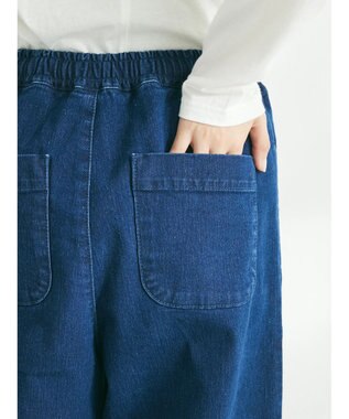 CRAFT STANDARD BOUTIQUE 裏起毛デニムワイドパンツ Indigo