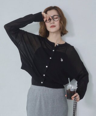 WEGO U.S. POLO ASSN.別注 シアーカーデ ブラック