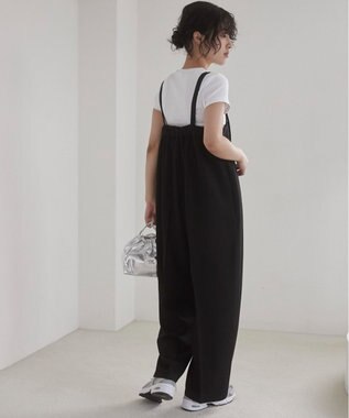 WEGO 【ANGIE VINTAGE】ベアオールインワン ブラック