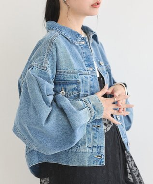 earth music&ecology デニムジャケット Medium Indigo