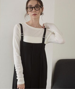 WEGO 【ANGIE VINTAGE】ベアオールインワン ブラック