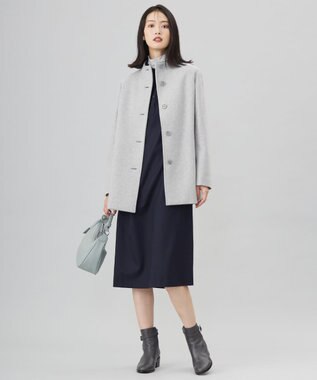 J.PRESS LADIES 【WEB限定カラーあり・2way】ワンショルダー バッグ ブルーグレー系