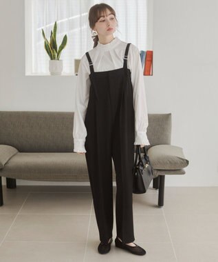 WEGO 【ANGIE VINTAGE】ベアオールインワン ブラック
