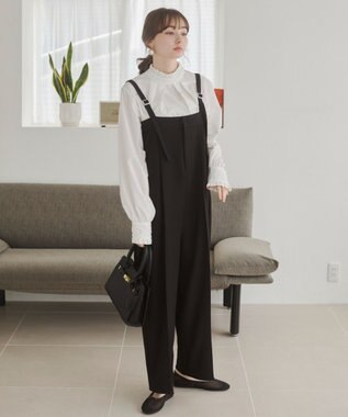 WEGO 【ANGIE VINTAGE】ベアオールインワン ブラック