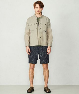 JOSEPH ABBOUD MOUNTAIN 【UNISEX】パワーリップワッシャー シャツ アイボリー系