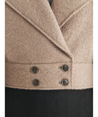 Green Parks ・ＥＬＥＮＣＡＲＥ　ＤＵＥ　ブークレショートジャケット Mocha