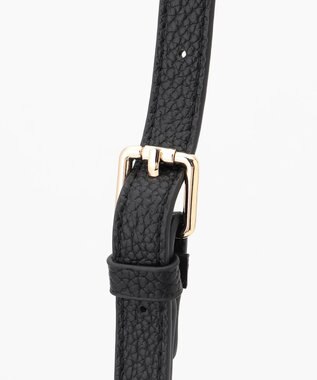 LA BAGAGERIE ソフトシュリンク2WAYハンドバッグ small ブラック