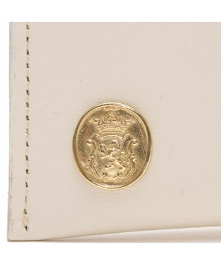 A.D.M.J. 【牛革】セブンティリリィ/オーガナイザーパース ホワイト