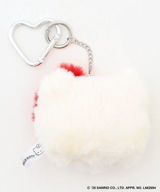 ANY 【ハローキティ×ANY】フェイクファーチャーム ホワイト