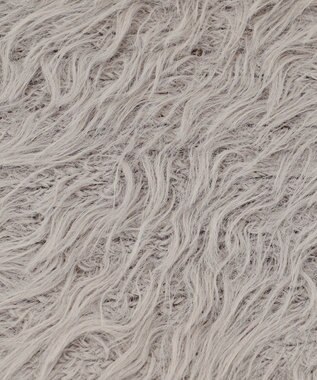 NAVE 【ReNAVE・洗える】メルティーシャギーニット ストール ライトグレー系