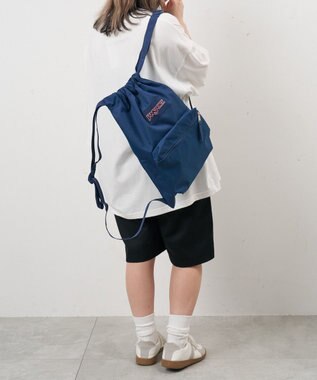 WEGO 【ユニセックス着用ITEM】JANSPORT　DRAWSACK ネイビー