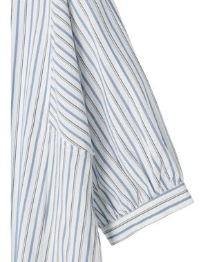 Green Parks Ｉ　切替ロングシャツワンピース Stripe