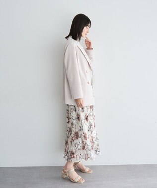 YECCA VECCA ダブルブレストジャケット Light Beige