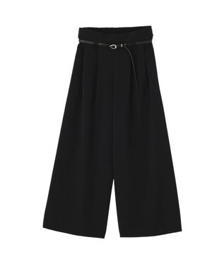 Green Parks ベルト付きスカーチョ Black