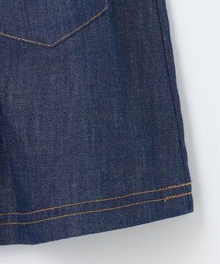 組曲 KIDS 【80-100㎝】デニム ジャンパースカート ブルー系