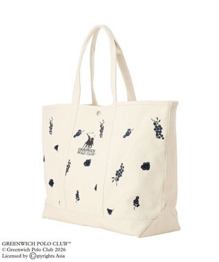 Green Parks GREENWICH POLO CLUB(TM)トート Ecru