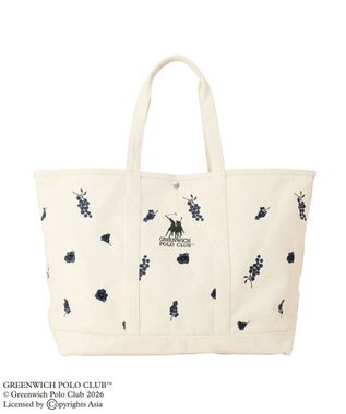Green Parks GREENWICH POLO CLUB(TM)トート Ecru