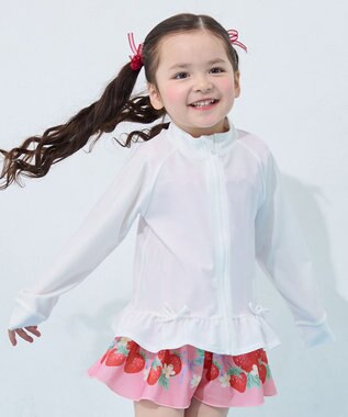 ANY KIDS 【UVカット】フリルラッシュガード