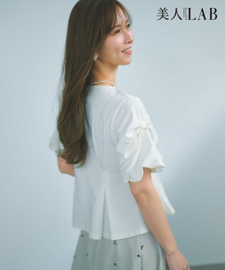 組曲 S 【美人LABコラボ】ビューティーファンクションジャージー パールコルセットトップス