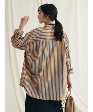 CRAFT STANDARD BOUTIQUE バンドカラーシャツ Multi