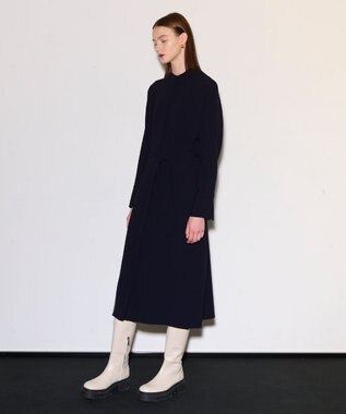 JOSEPH 【洗える】サテンジョーゼット　ドレス Black