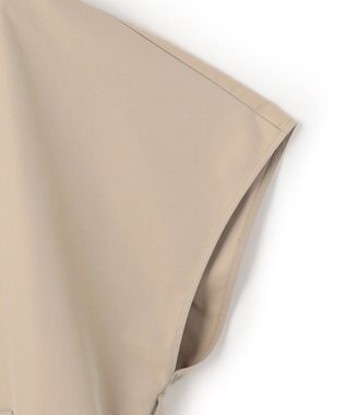 ICB L ハーフスリーブトレンチ シャンブレーベージュ系