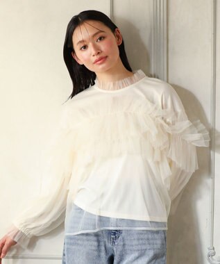 Green Parks ・ＥＬＥＮＣＡＲＥ　ＤＵＥ　チュールドッキングブラウ Ivory