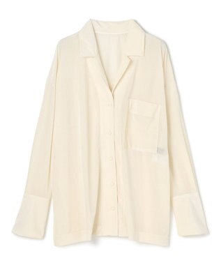 uncrave シアーベロアリブ シャツ