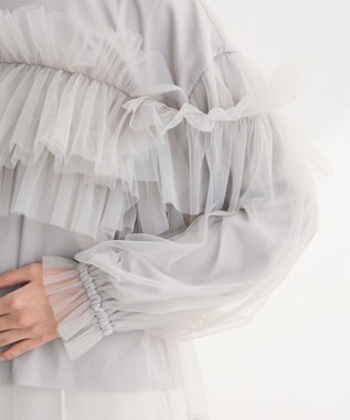 Green Parks ・ＥＬＥＮＣＡＲＥ　ＤＵＥ　チュールドッキングブラウ Light Gray