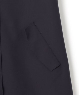 ICB ボンディングツイル スリーブレスアウター ネイビー系